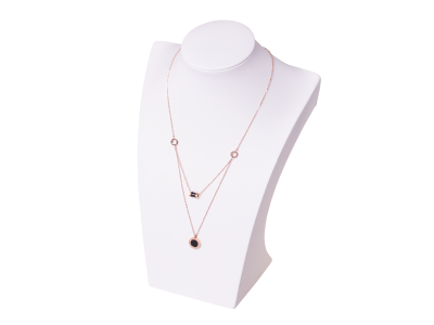 Double necklace Celebrity Xuping - rose gold