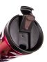 Double wall thermal mug GINSTER 450ml red-blue