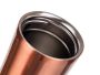 Double wall thermal mug MOOS 500 ml, brown