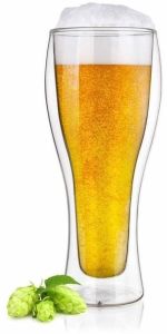 Double-walled beer mug DOBLO 450 ml