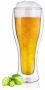 Double-walled beer mug DOBLO 450 ml