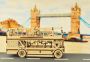 Drewniane Puzzle 3D – Autobus Londyński