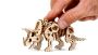 Drewniane Puzzle 3D - Dinozaur Triceratops
