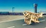 Drewniane Puzzle 3D – Dwupłatowy samolot Biplane