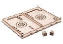 Drewniane Puzzle 3D – Gra Backgammon Short z Drewna