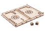 Drewniane Puzzle 3D – Gra Backgammon Short z Drewna