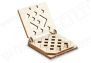 Drewniane Puzzle 3D – Gra Snake z Drewna