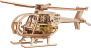 Drewniane Puzzle 3D – Helikopter