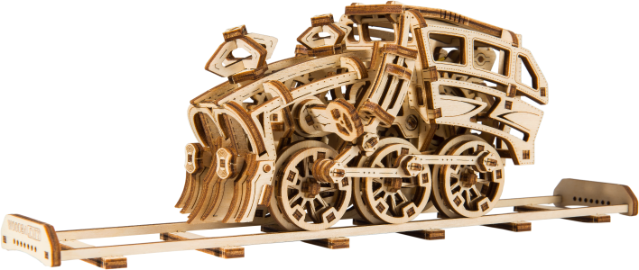 Drewniane Puzzle 3D – Lokomotywa Dream Express