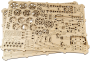 Drewniane Puzzle 3D – Lokomotywa Dream Express