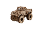 Drewniane Puzzle 3D - Model Monster Truck 3 (Jeep Gladiator)
