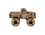 Drewniane Puzzle 3D - Model Monster Truck 3 (Jeep Gladiator)