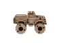 Drewniane Puzzle 3D - Model Monster Truck 4 (Ford Pickup F-150 RANGER)