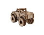 Drewniane Puzzle 3D - Model Monster Truck 4 (Ford Pickup F-150 RANGER)