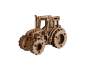 Drewniane Puzzle 3D - Model Traktor 1 (Tractor Fendt 210)