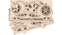 Drewniane Puzzle 3D – Motocykl Chopper