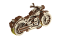 Drewniane Puzzle 3D – Motocykl Crusier V-Twin