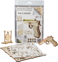 Drewniane Puzzle 3D – Pistolet The Legend BRT-9