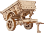 Drewniane Puzzle 3D – Przyczepa Wojskowa