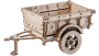 Drewniane Puzzle 3D – Przyczepa Wojskowa