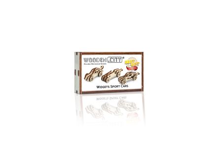 Drewniane Puzzle 3D – Samochody Sportowe