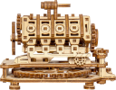 Drewniane Puzzle 3D – Silnik V8