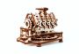 Drewniane Puzzle 3D – Silnik V8
