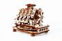 Drewniane Puzzle 3D – Silnik V8