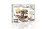 Drewniane Puzzle 3D – Tramwaj z torami kolejowymi