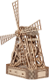 Drewniane Puzzle 3D – Wiatrak