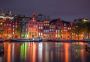 Drewniane Puzzle z figurkami – Amsterdam nocą rozm. L, 300 elementów