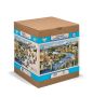 Drewniane Puzzle z figurkami – Atrakcje świata rozm. M, 150 elementów
