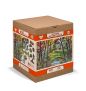 Drewniane Puzzle z figurkami – Domek w lesie rozm. L, 400 elementów