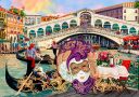 Drewniane Puzzle z figurkami – Karnawał w Wenecji rozm. M, 150 elementów