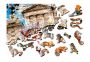 Drewniane Puzzle z figurkami – Kotki w Londynie rozm. M, 150 elementów