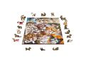 Drewniane Puzzle z figurkami – Kotki w Londynie rozm. M, 150 elementów