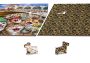 Drewniane Puzzle z figurkami – Kotki w Wenecji rozm. M, 150 elementów