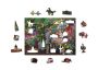Drewniane Puzzle z figurkami - Kwieciarnia rozm. M, 200 elementów