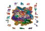 Drewniane Puzzle z figurkami – Magiczna dżungla rozm. L, 300 elementów