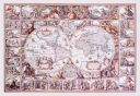 Drewniane Puzzle z figurkami - Mapa epoki eksploracji, 505 elementów