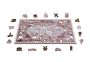 Drewniane Puzzle z figurkami - Mapa epoki eksploracji, 505 elementów