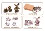 Drewniane Puzzle z figurkami - Mapa epoki eksploracji, 505 elementów