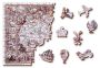 Drewniane Puzzle z figurkami - Mapa epoki eksploracji, 505 elementów