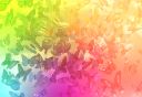 Drewniane Puzzle z figurkami – Motyle gradient rozm. M, 150 elementów