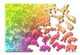 Drewniane Puzzle z figurkami – Motyle gradient rozm. M, 150 elementów