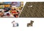 Drewniane Puzzle z figurkami – Psiaki w Paryżu rozm. L, 300 elementów