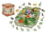 Drewniane Puzzle z figurkami – Ptaki tropikalne rozm. L, 300 elementów