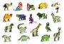 Drewniane Puzzle z figurkami – Ptaki tropikalne rozm. L, 300 elementów