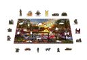 Drewniane Puzzle z figurkami – Rowery w Amsterdamie rozm. XL, 600 elementów