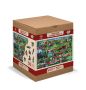 Drewniane Puzzle z figurkami - Samochody zabytkowe, 505 elementów
